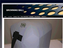 Tablet Screenshot of browningball.com